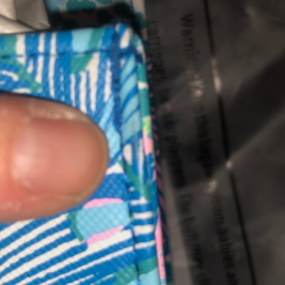 Lilly Pulitzer Botanical Green Holiday In The Sun GWP Top Handle Bag - Picture 13 of 16